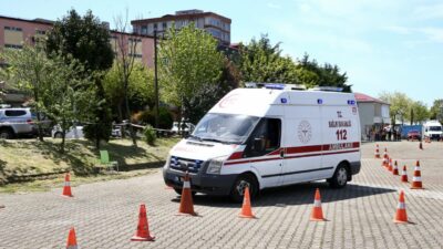 GİRESUN (AA) – Giresun'da görev yapan ambulans sürücüleri ve sağlık