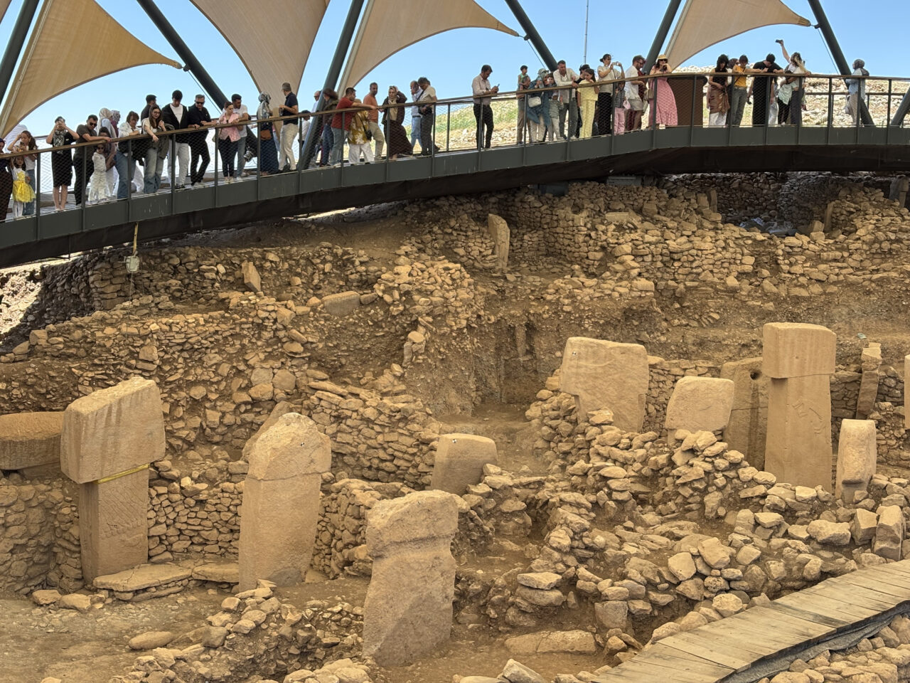 ŞANLIURFA (AA) – Kurban Bayramı tatilini fırsat bilen vatandaşlar, "tarihin
