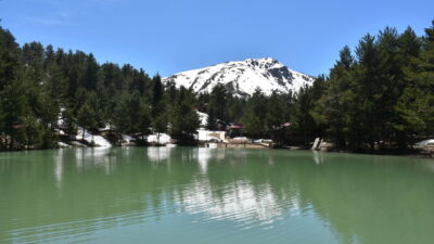 GÜMÜŞHANE (AA) – Gümüşhane'nin Torul ilçesindeki Limni Gölü Tabiat Parkı,