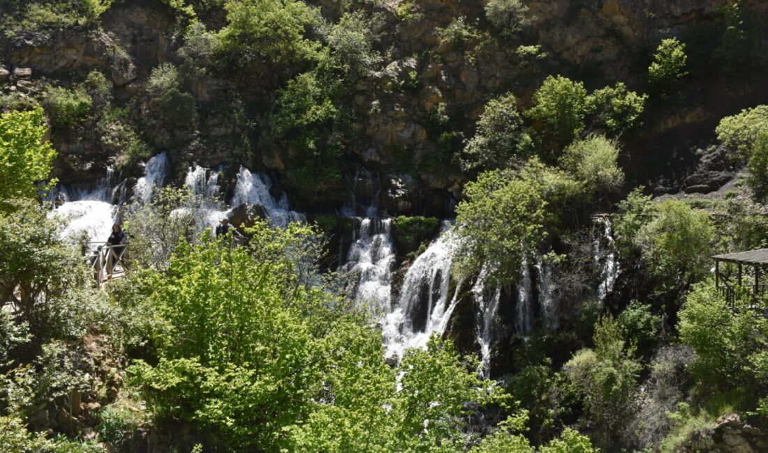 GÜMÜŞHANE (AA) – Doğu Karadeniz'in önemli turizm destinasyonlarından Tomara Şelalesi,