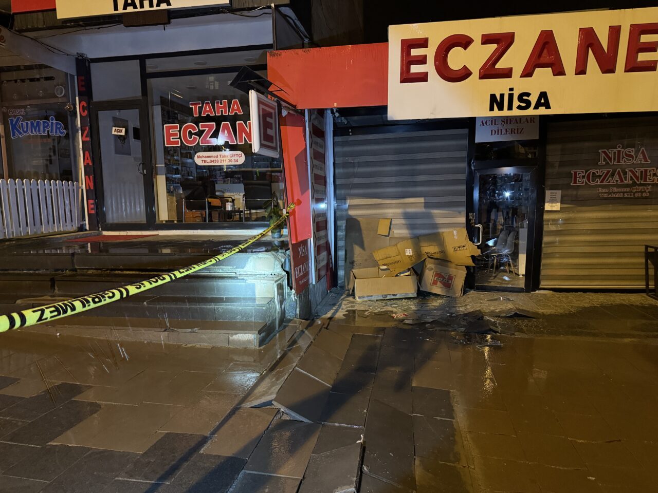 HAKKARİ (AA) – Hakkari'de temel kazısı yapılan alan çevresinde meydana