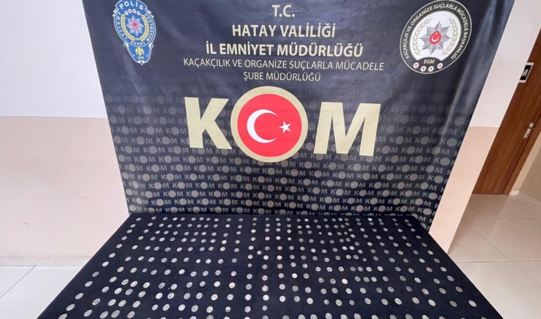 HATAY (AA) – Hatay'ın merkez Antakya ilçesinde, 309 sikke ele