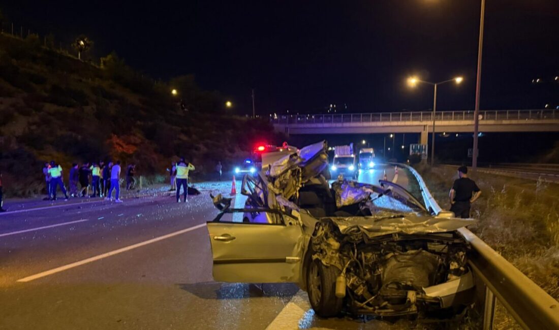 HATAY (AA) – Hatay'ın İskenderun ilçesinde, tıra çarpan otomobildeki 1