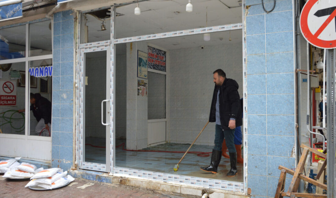 SAMSUN (AA) – Samsun'un Havza ilçesinde meydana gelen selde zarar