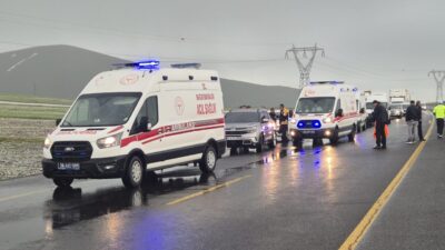 - Vali Mustafa Fırat Taşolar ile Kars Valisi Ziya Polat,