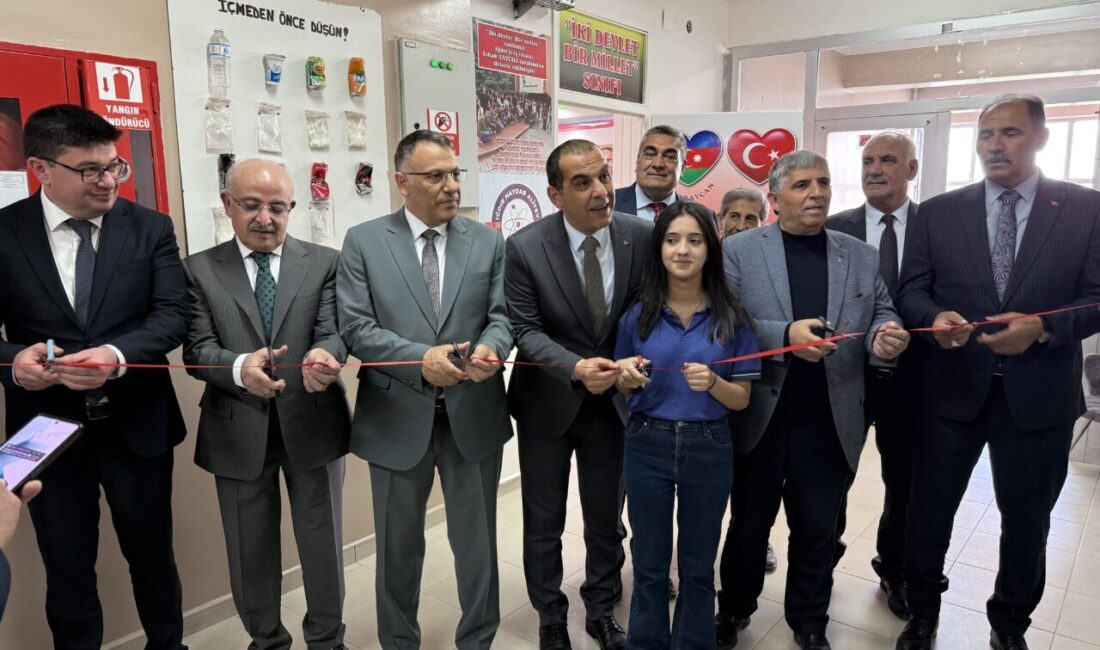 IĞDIR (AA) – Iğdır'da hayırsever iş insanı tarafından bir okulda