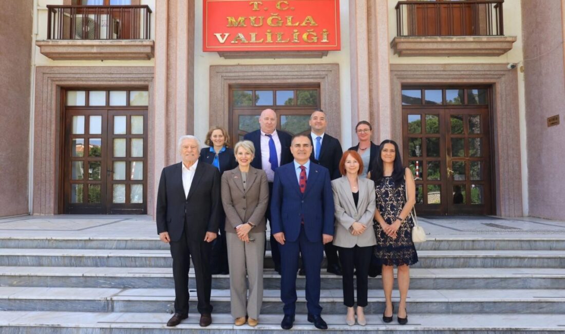 MUĞLA (AA) – İngiltere'nin Ankara Büyükelçisi Jill Morris, Muğla Valisi