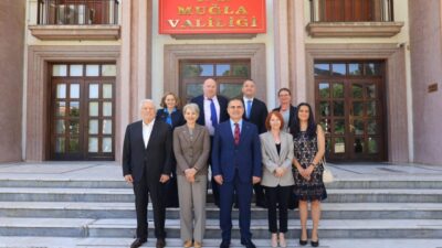 MUĞLA (AA) – İngiltere'nin Ankara Büyükelçisi Jill Morris, Muğla Valisi