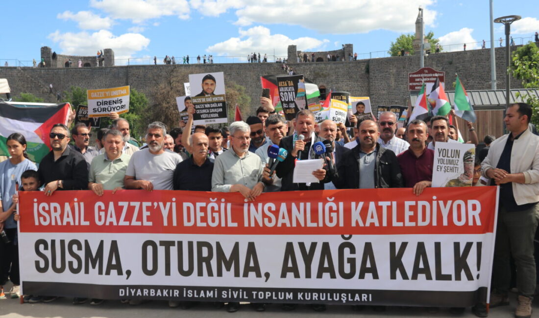 DİYARBAKIR (AA) – İsrail'in, Gazze'ye insani yardım götüren Küresel Sumud