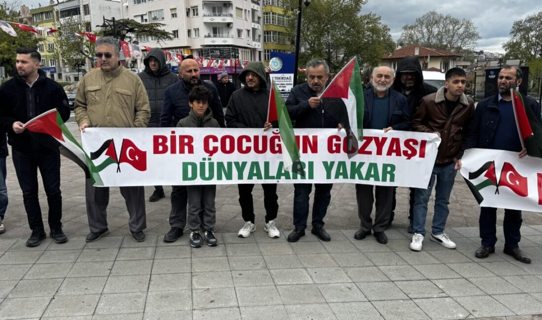 EDİRNE (AA) – Edirne, Kırklareli ve Tekirdağ'da, İsrail ordusunun Gazze'ye