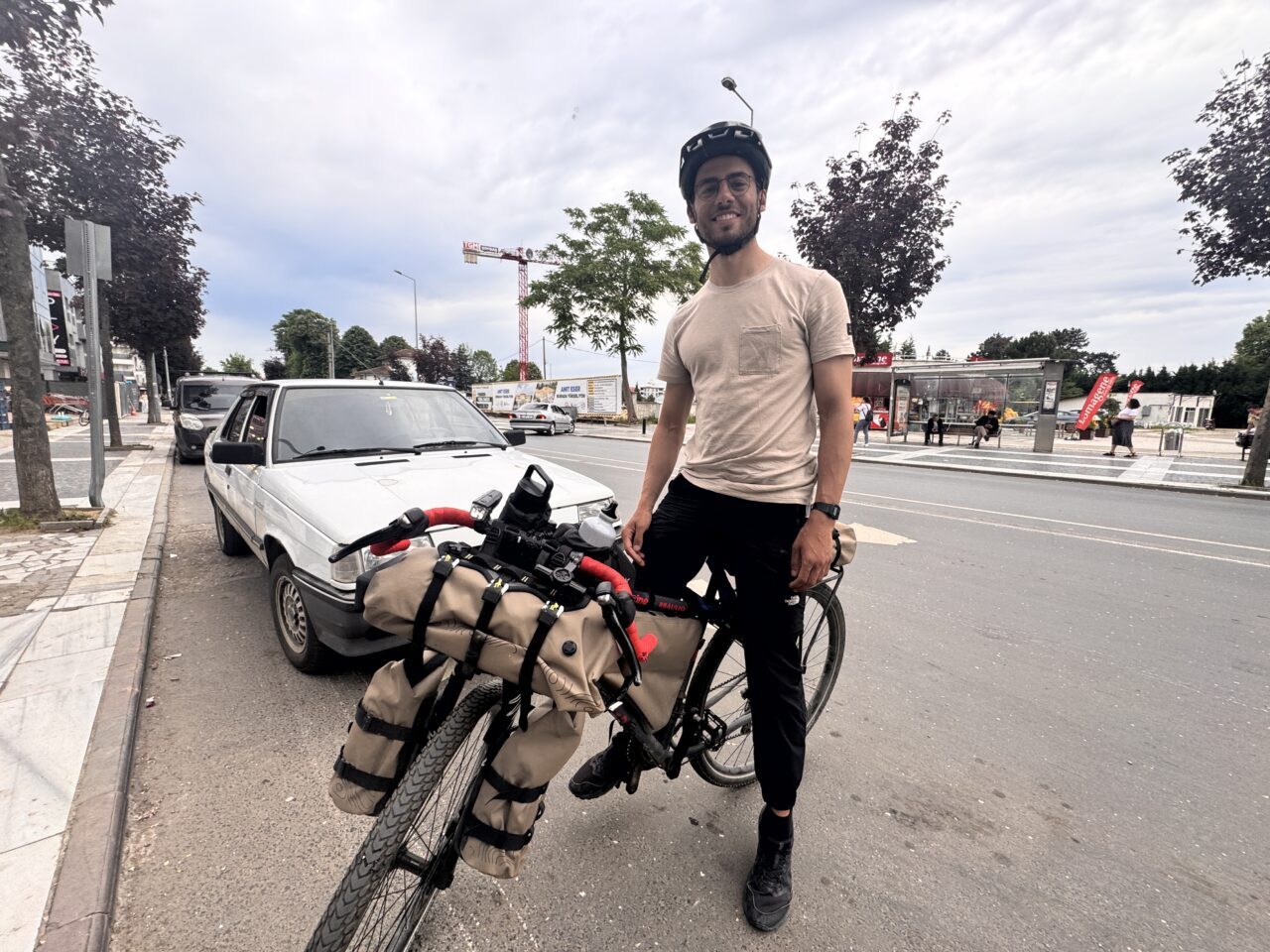 DÜZCE (AA) – İtalya'dan Japonya'ya bisikletiyle gitmek üzere yaklaşık 2