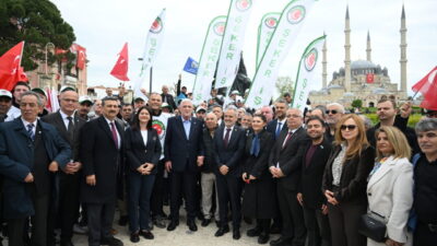EDİRNE (AA) – İYİ Parti Genel Başkanı Müsavat Dervişoğlu, Edirne
