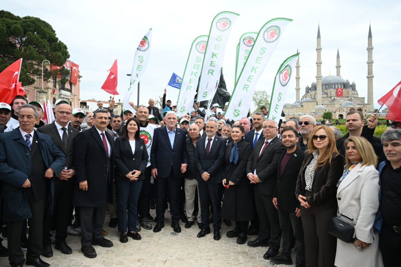 EDİRNE (AA) – İYİ Parti Genel Başkanı Müsavat Dervişoğlu, Edirne