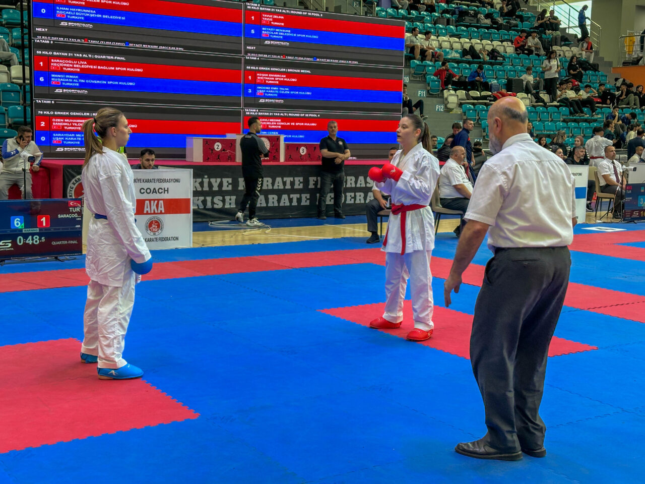 UŞAK (AA) – Türkiye Karate Federasyonu tarafından düzenlenen Spor Toto