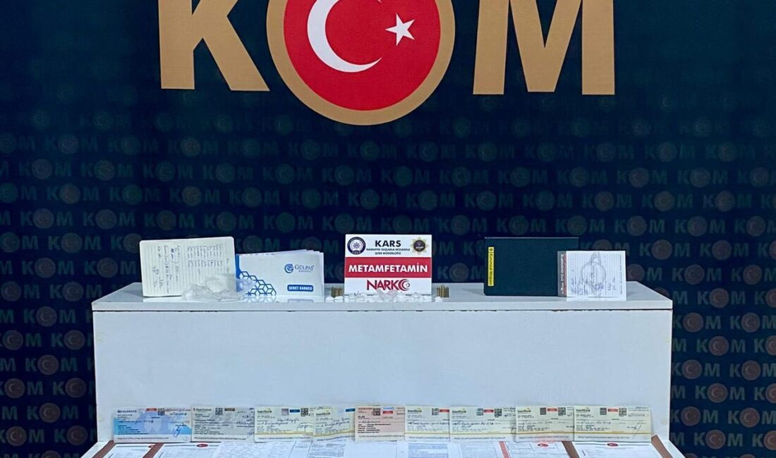 KARS (AA) – Kars'ta düzenlenen tefecilik operasyonunda gözaltına alınan zanlı