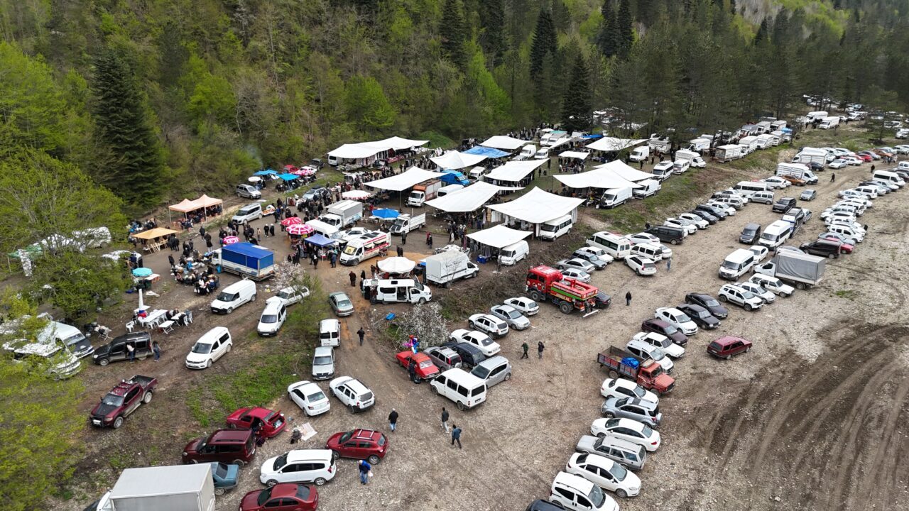 KASTAMONU (AA) – Kastamonu'nun Pınarbaşı ilçesinde Seyyid Ali Danişmend Gazi'yi