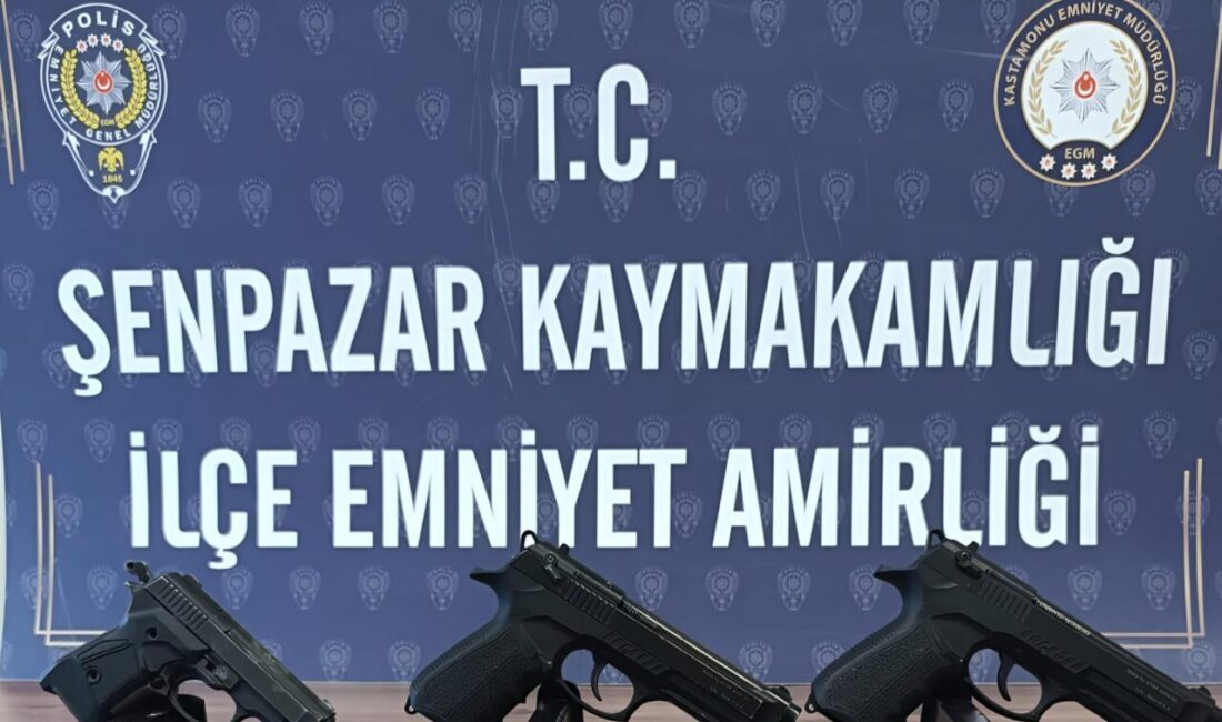 KASTAMONU (AA) – Kastamonu'nun Şenpazar ilçesinde silahla havaya ateş eden