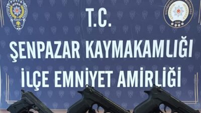 KASTAMONU (AA) – Kastamonu'nun Şenpazar ilçesinde silahla havaya ateş eden