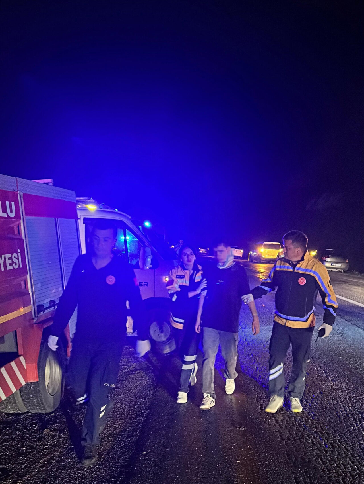 KASTAMONU (AA) – Kastamonu'nun İnebolu ilçesinde otomobilin uçuruma devrilmesi sonucu