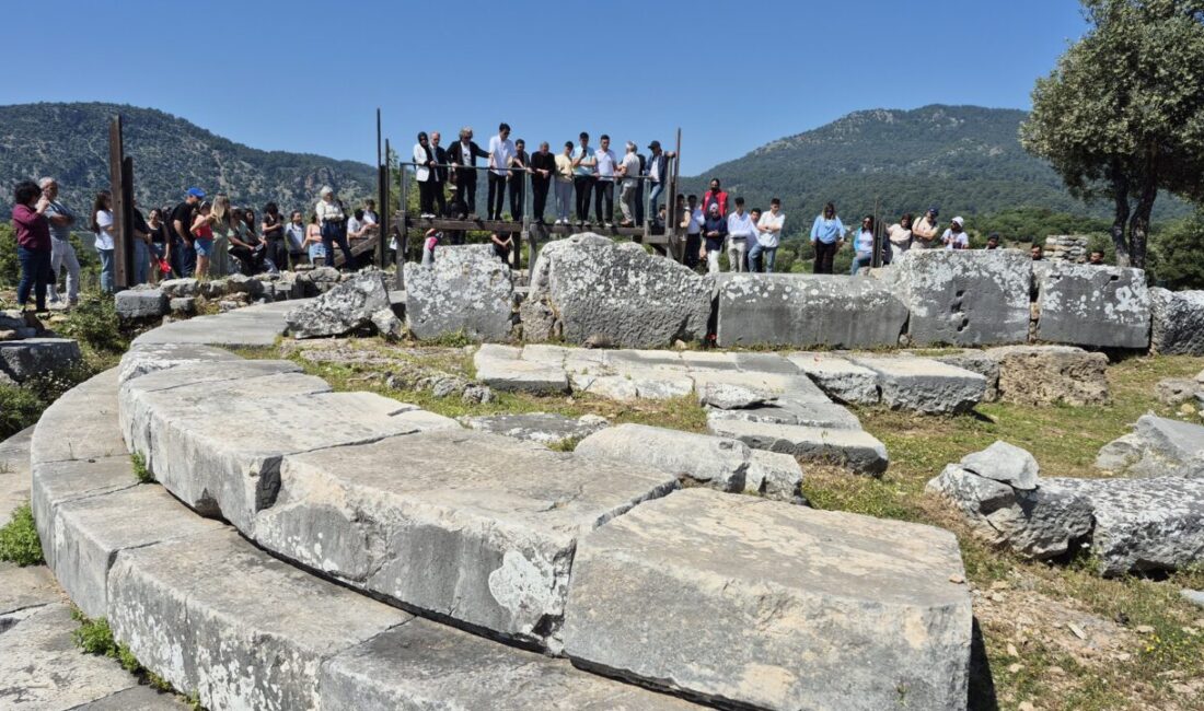 MUĞLA (AA) – Muğla'nın Köyceğiz ilçesindeki Kaunos Antik Kenti'nde "Muğla