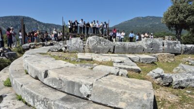 MUĞLA (AA) – Muğla'nın Köyceğiz ilçesindeki Kaunos Antik Kenti'nde "Muğla
