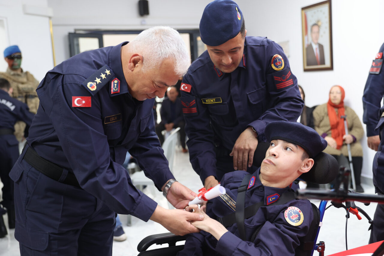 NEVŞEHİR (AA) – Kayseri, Nevşehir ve Yozgat'ta engelliler, "Temsili Askerlik