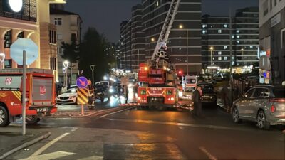 KAYSERİ (AA) – Kayseri'nin Talas ilçesinde kız öğrenci yurdunda çıkan