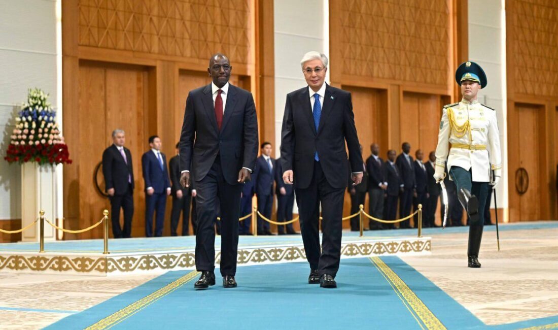 ASTANA (AA) – Kazakistan Cumhurbaşkanı Kasım Cömert Tokayev, Kenya Devlet