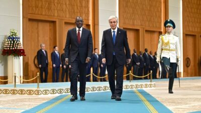 ASTANA (AA) – Kazakistan Cumhurbaşkanı Kasım Cömert Tokayev, Kenya Devlet