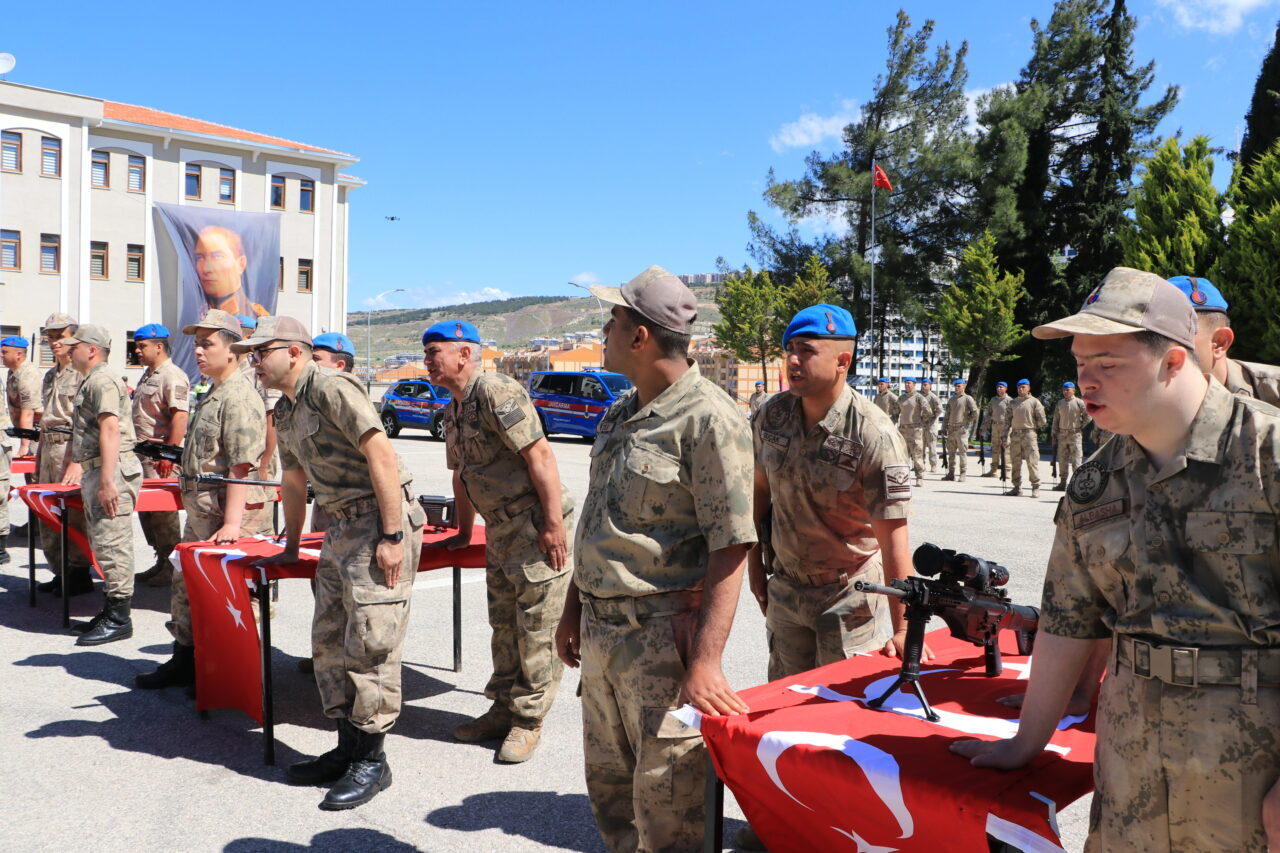 KİLİS (AA) – Kilis'te engelli gençler, "Temsili Askerlik Uygulaması" kapsamında