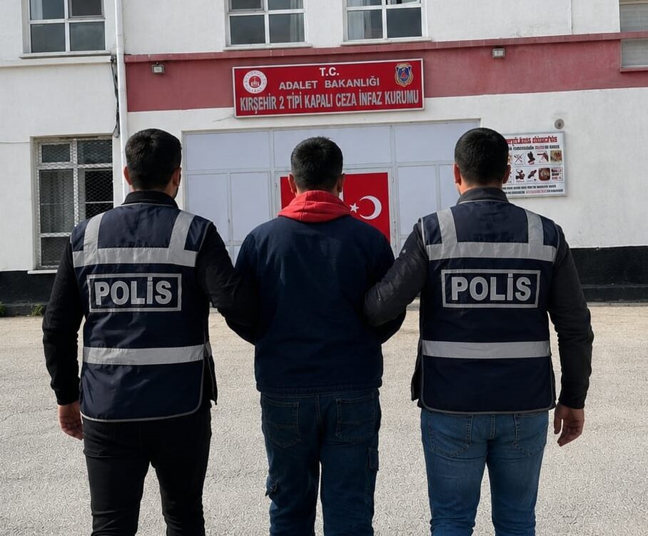 KIRŞEHİR (AA) – Kırşehir'de, hakkında 20 yıl 9 ay kesinleşmiş