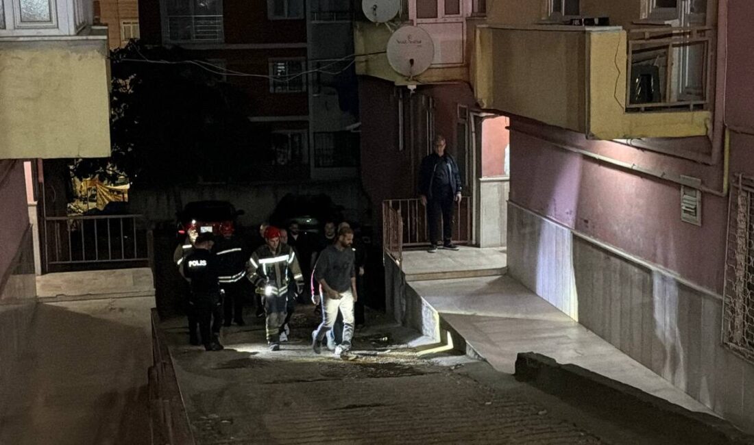 KOCAELİ (AA) – Kocaeli'nin Gebze ilçesinde kolon ve kirişlerinden ses