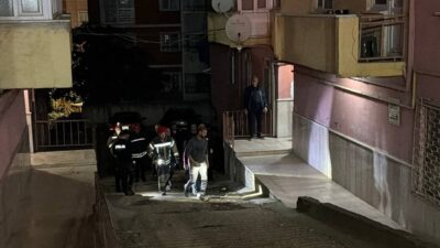 KOCAELİ (AA) – Kocaeli'nin Gebze ilçesinde kolon ve kirişlerinden ses