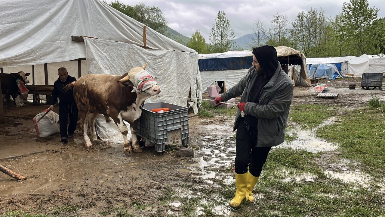 KOCAELİ (AA) – Kocaeli’nin Başiskele ilçesinde Yuvacık Barajı'nın tahliyesini sağlayan