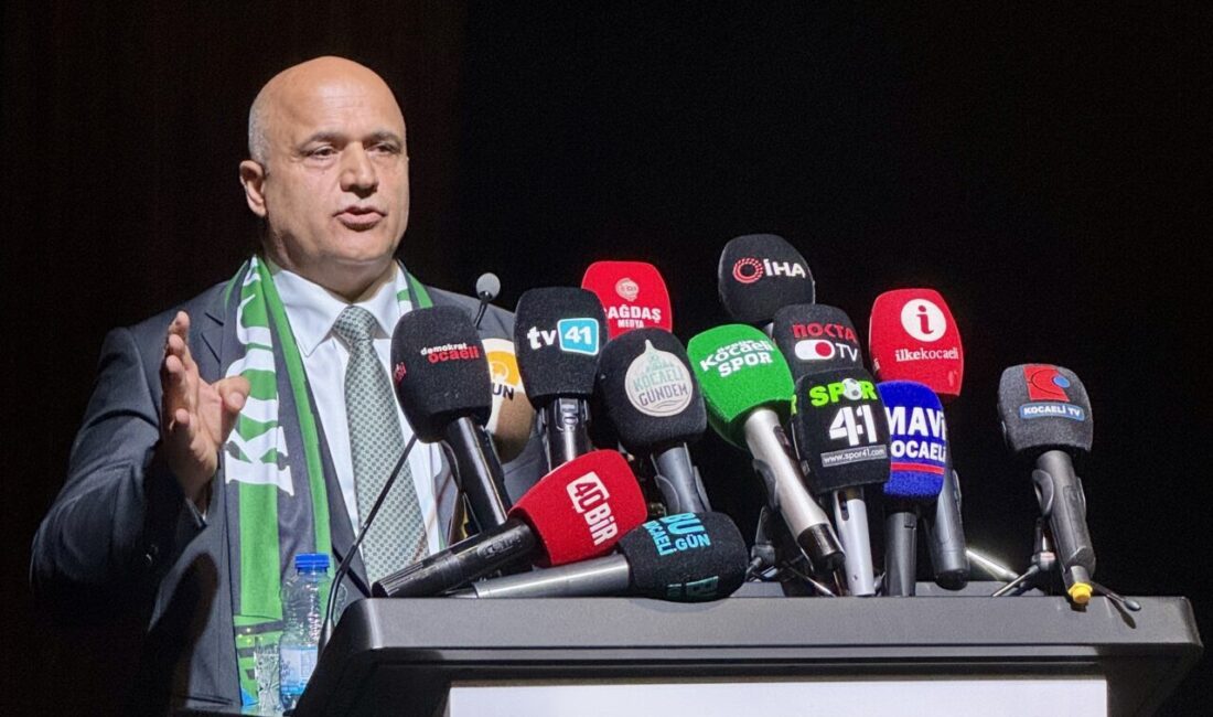 KOCAELİ (AA) – Kocaelispor Kulübü Seçimli Olağan Mali Genel Kurulu'nda