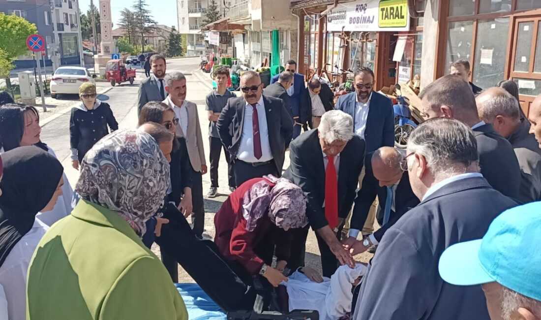 Konya (AA) – Konya'nın Hüyük ilçesinde, 19 Mayıs Atatürk'ü Anma,