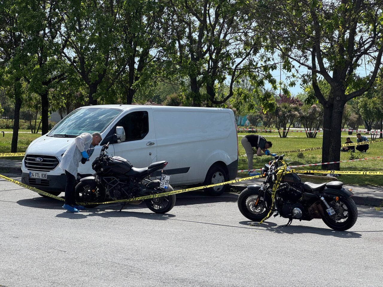 - Plakası katlanmış motosikletteki 2 şüphelinin, Beylikdüzü'nde bir kişiye suikast