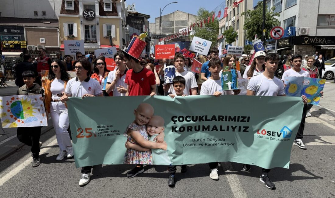 TEKİRDAĞ (AA) – Tekirdağ'da Uluslararası Lösemili Çocuklar Haftası kapsamında lösemiye
