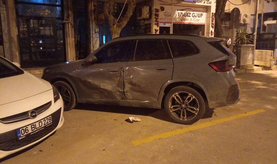 MANİSA (AA) – Manisa'nın Şehzadeler ilçesinde alkollü sürücünün kullandığı kamyonet,