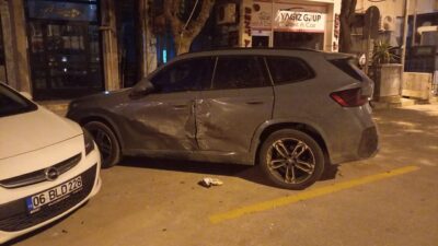 MANİSA (AA) – Manisa'nın Şehzadeler ilçesinde alkollü sürücünün kullandığı kamyonet,