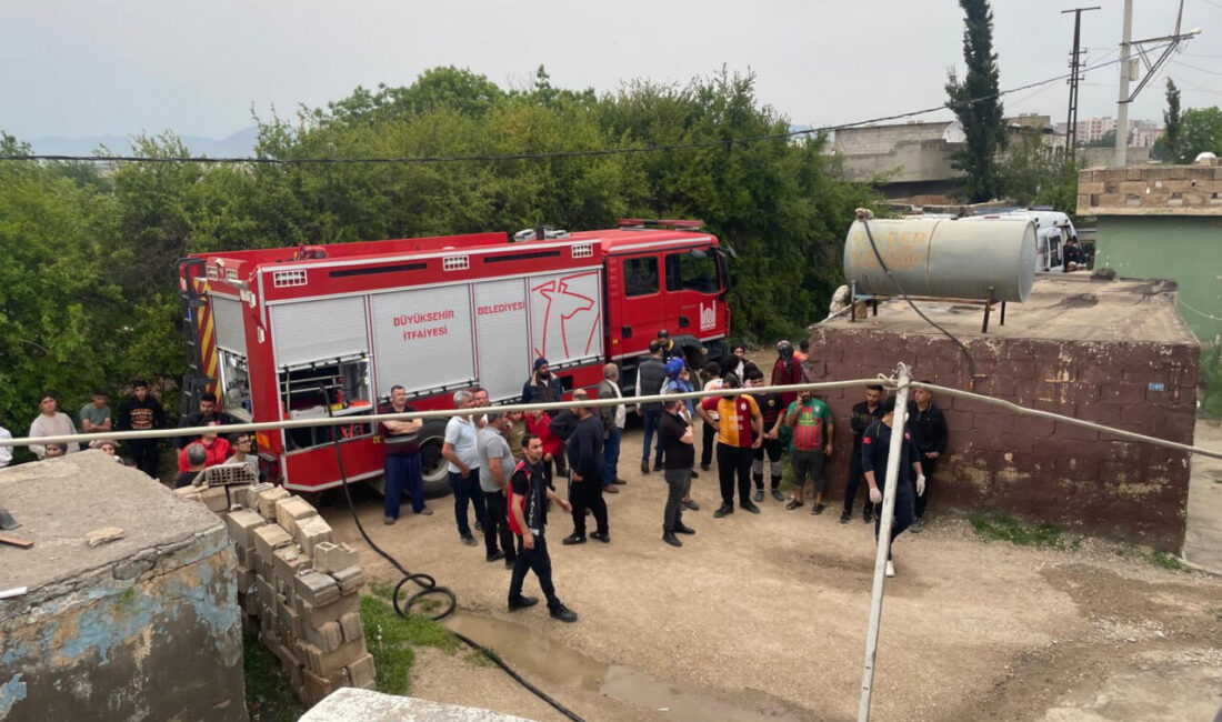 MARDİN (AA) – Mardin'in Kızıltepe ilçesinde müstakil evde çıkan yangında