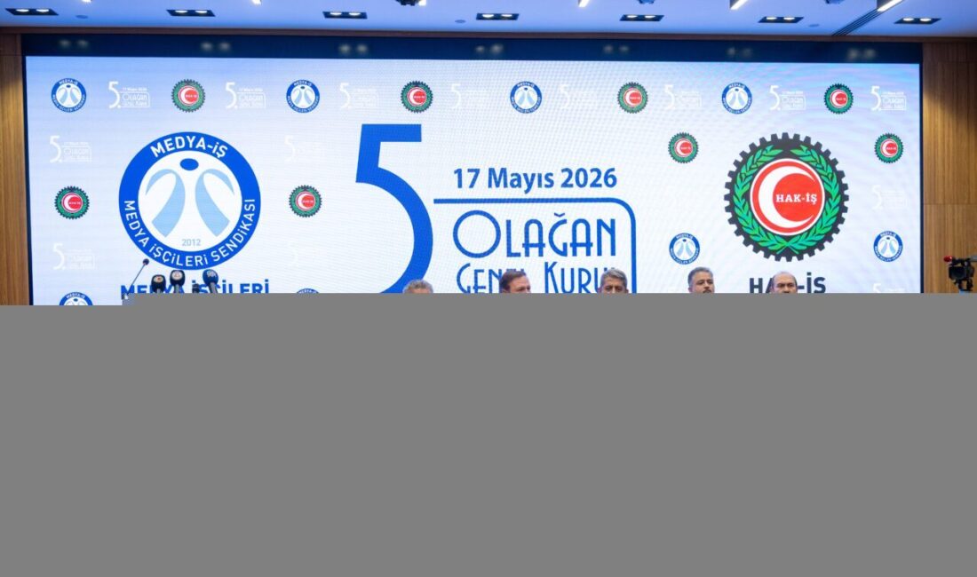 ANKARA (AA) – Medya İşçileri Sendikasının (Medya-İş) 5. Olağan Genel