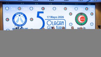 ANKARA (AA) – Medya İşçileri Sendikasının (Medya-İş) 5. Olağan Genel