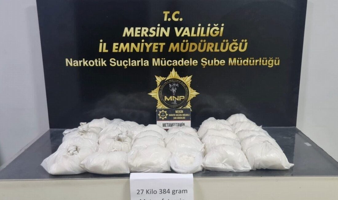 MERSİN (AA) – Mersin'in merkez Akdeniz ilçesinde bir depoya düzenlenen