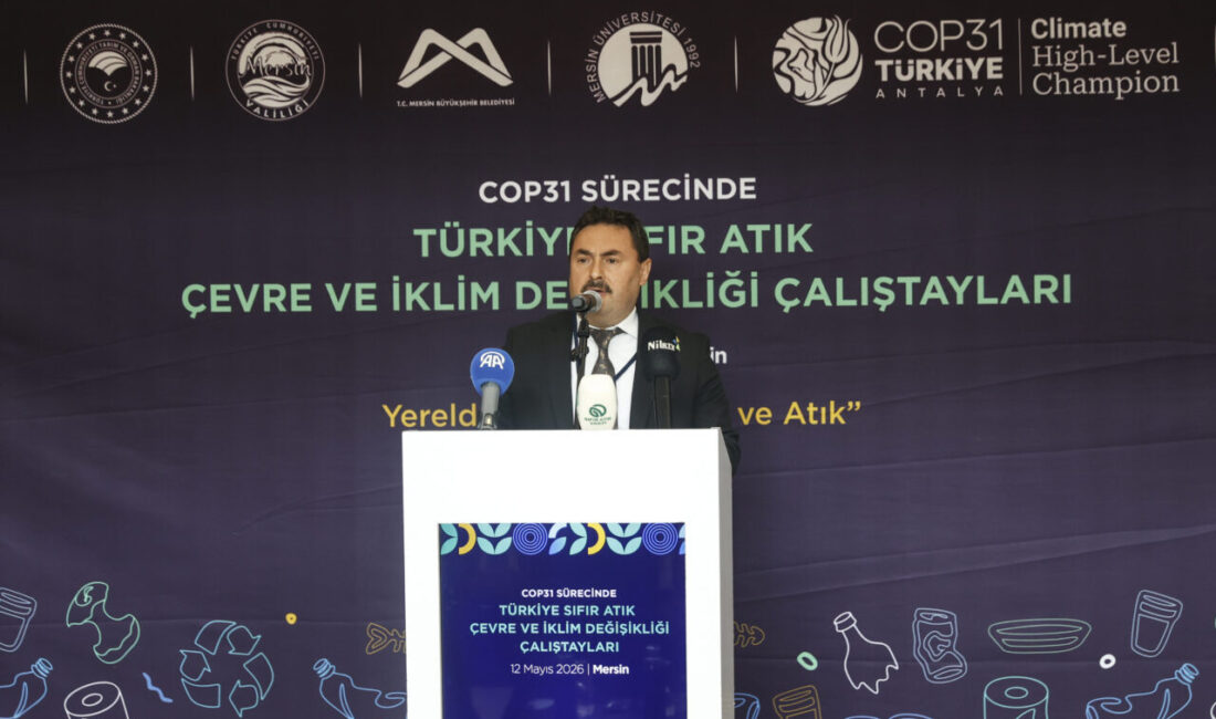 MERSİN (AA) – Mersin'de "Yerelden Ulusala İsraf ve Atık" temasıyla
