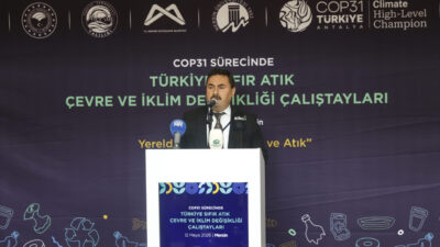 MERSİN (AA) – Mersin'de "Yerelden Ulusala İsraf ve Atık" temasıyla