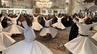 - Etkinlikler kapsamında Mevlana Müzesi'nde Sema Ayin-i Şerifi yapıldı