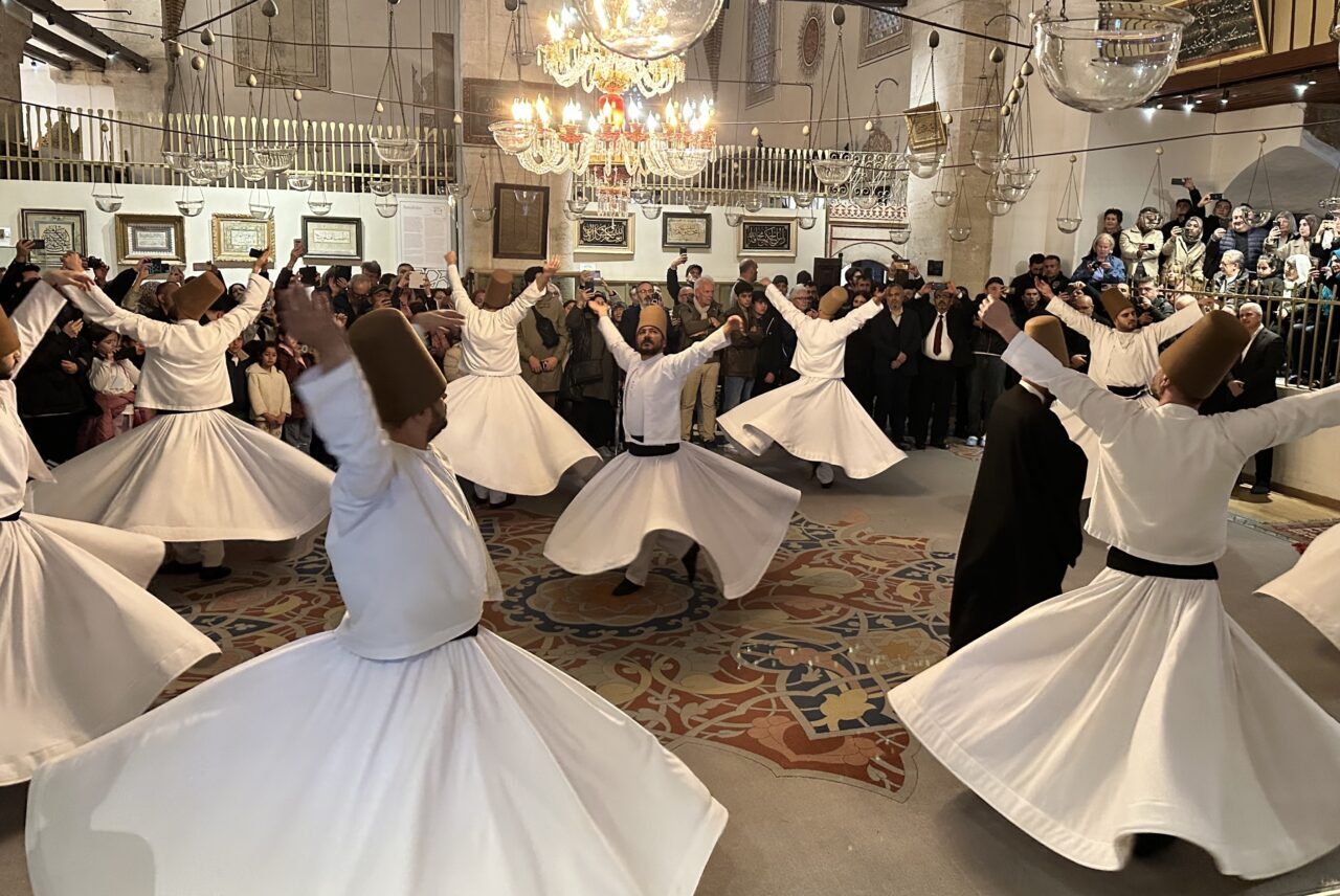 - Etkinlikler kapsamında Mevlana Müzesi'nde Sema Ayin-i Şerifi yapıldı