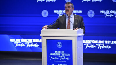 - "Geldiğimiz noktada Türkiye'de mesleki ve teknik eğitimde ortaöğretim öğrencilerimizin