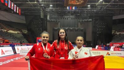 ANKARA (AA) – Kadın milli judocular, Rusya'da düzenlenen turnuvada 2